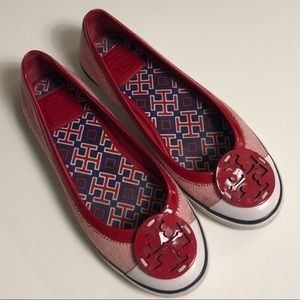 Tory Burch Channing sneakers red patent